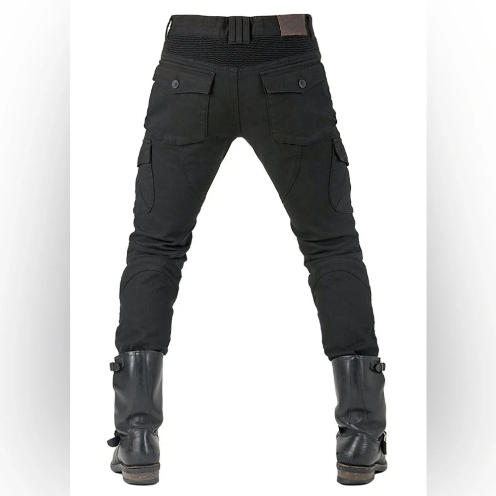Uglybros Motorpool Black Motorcycle Riding Jeans - Picture 7 of 8